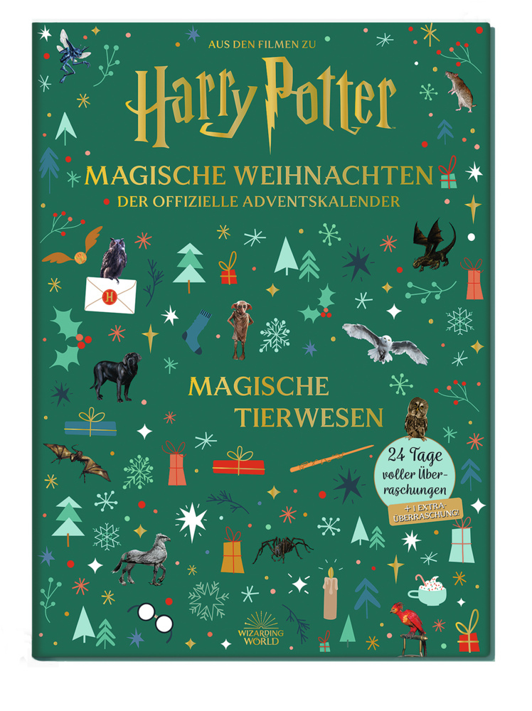 Aus den Filmen zu Harry Potter: Magische Weihnachten - Der offizielle Adventskalender - Magische Tierwesen main product photo