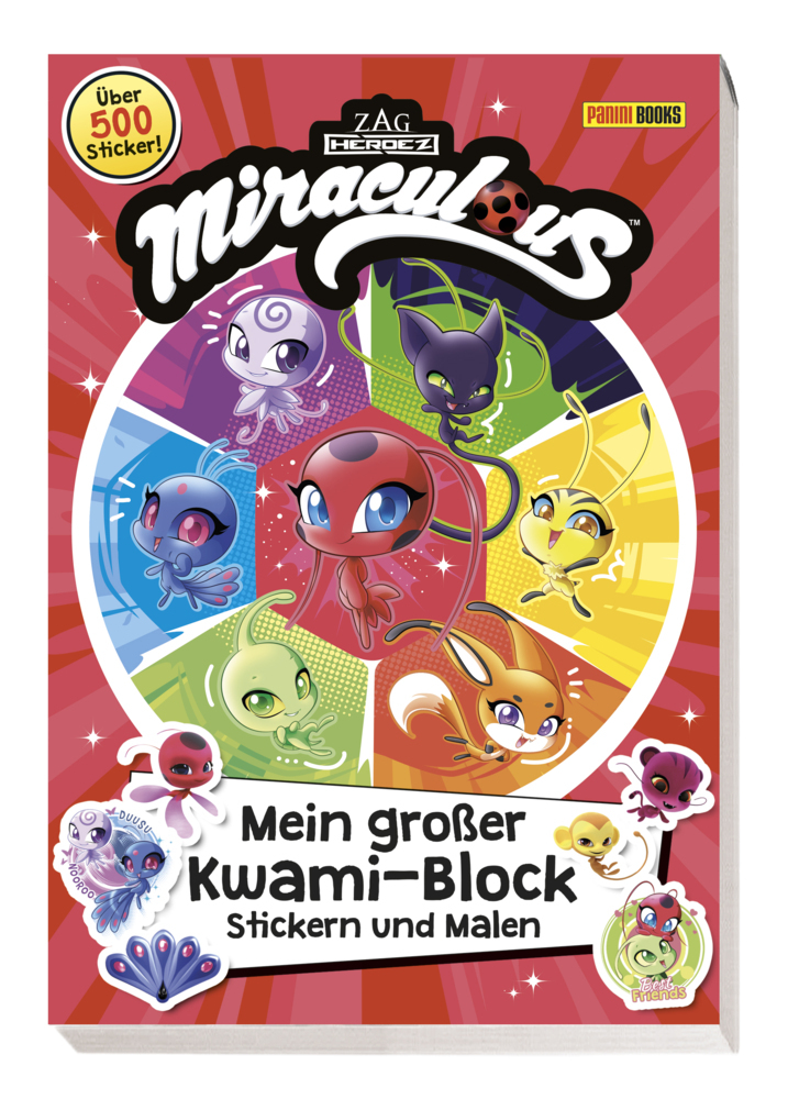 Miraculous: Mein großer Kwami-Block - Stickern und Malen main product photo