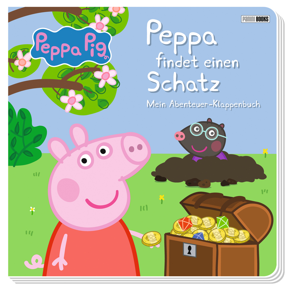 Peppa Pig: Peppa findet einen Schatz - Mein Abenteuer-Klappenbuch main product photo