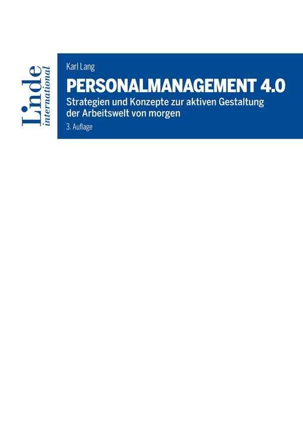 Personalmanagement 4.0 main product photo