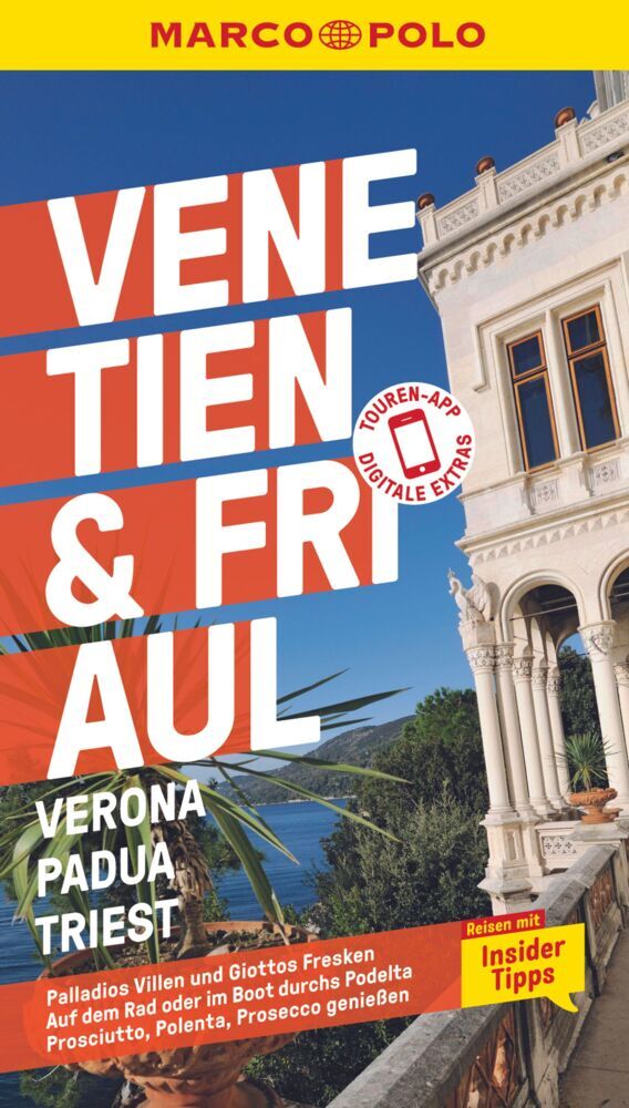MARCO POLO Reiseführer Venetien & Friaul, Verona, Padua, Triest main product photo