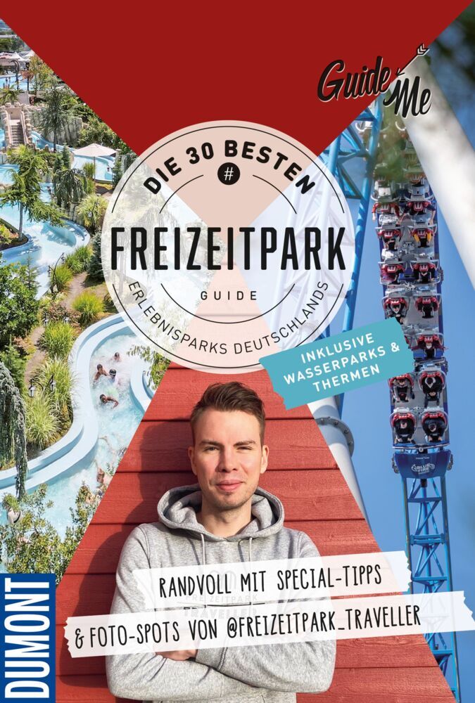 GuideMe Reiseführer "Die 30 besten Freizeitparks Deutschlands inkl. Wasserparks & Thermen" main product photo