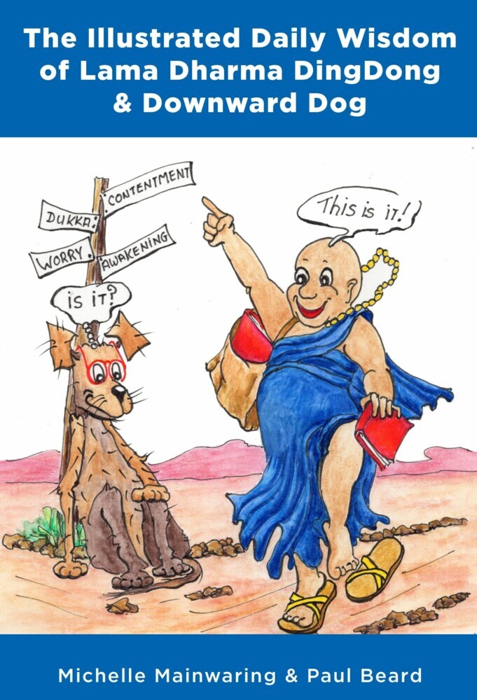The Illustrated Daily Wisdom of Lama Dharma DingDong & Downward Dog main product photo