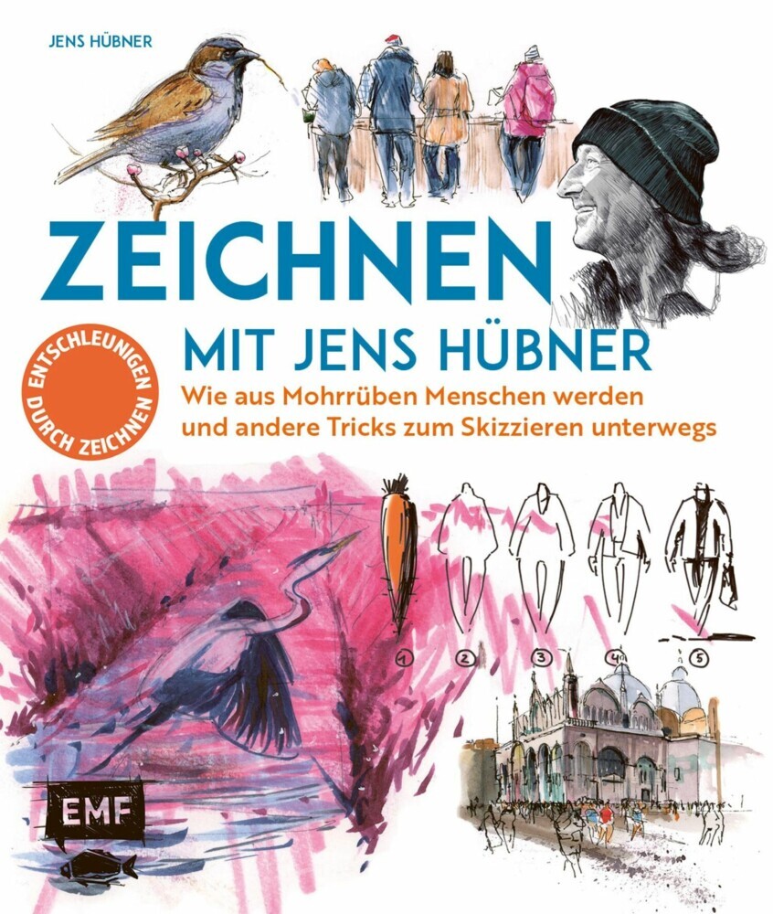Zeichnen mit Jens Hübner - Entschleunigen durch Zeichnen main product photo