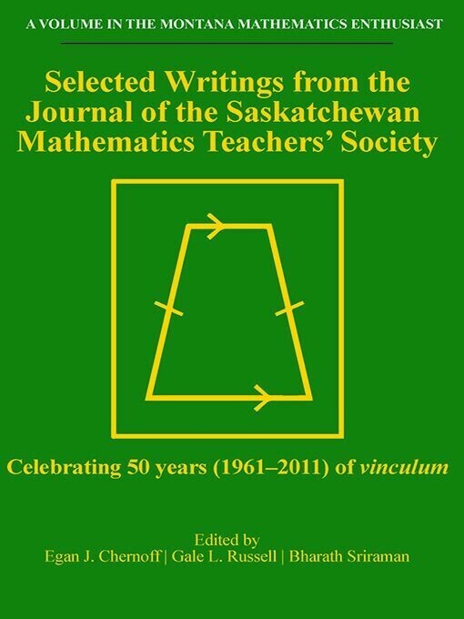 Selected Writings from the Journal of the Saskatchewan Mathematics Teachers' Society main product photo