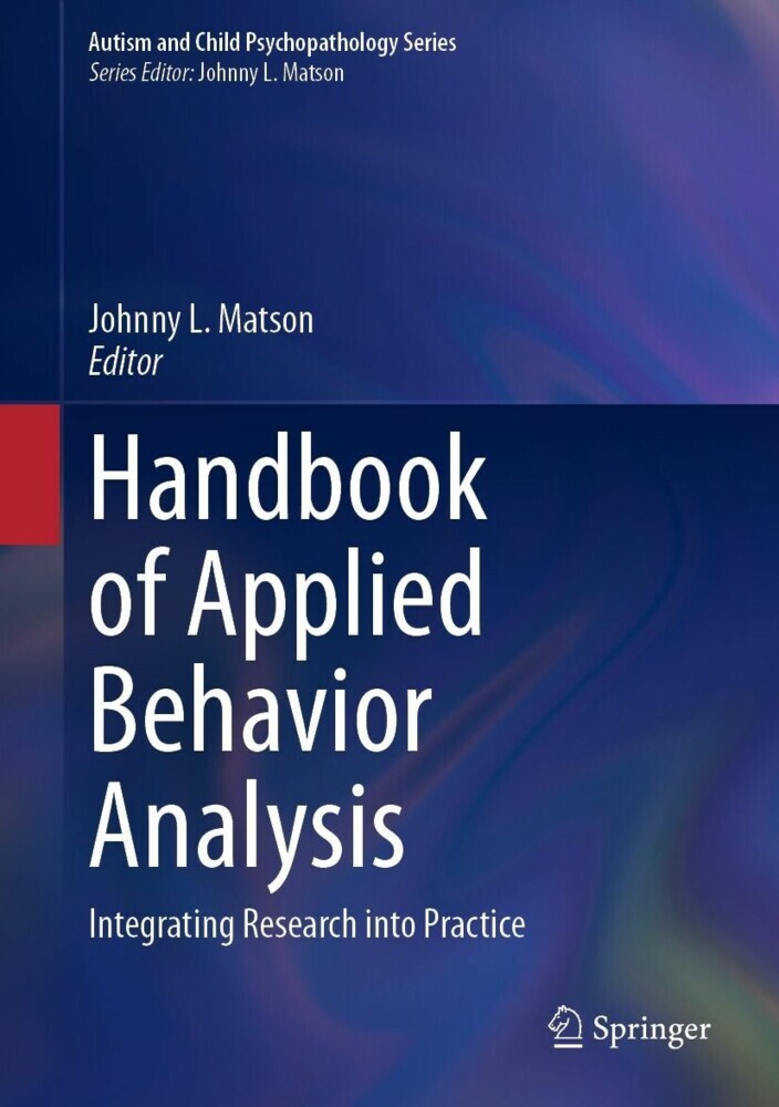 Handbook of Applied Behavior Analysis main product photo
