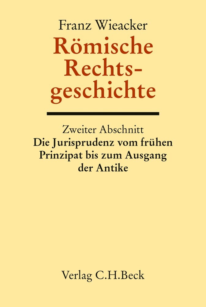 Römische Rechtsgeschichte main product photo