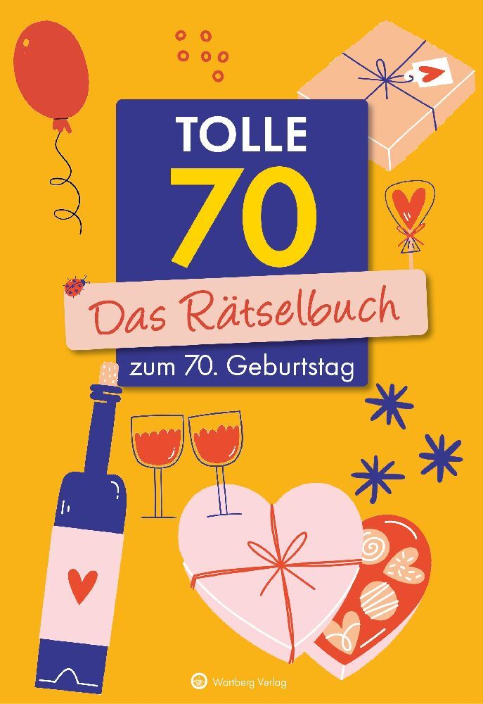 Tolle 70! Das Rätselbuch zum 70. Geburtstag main product photo