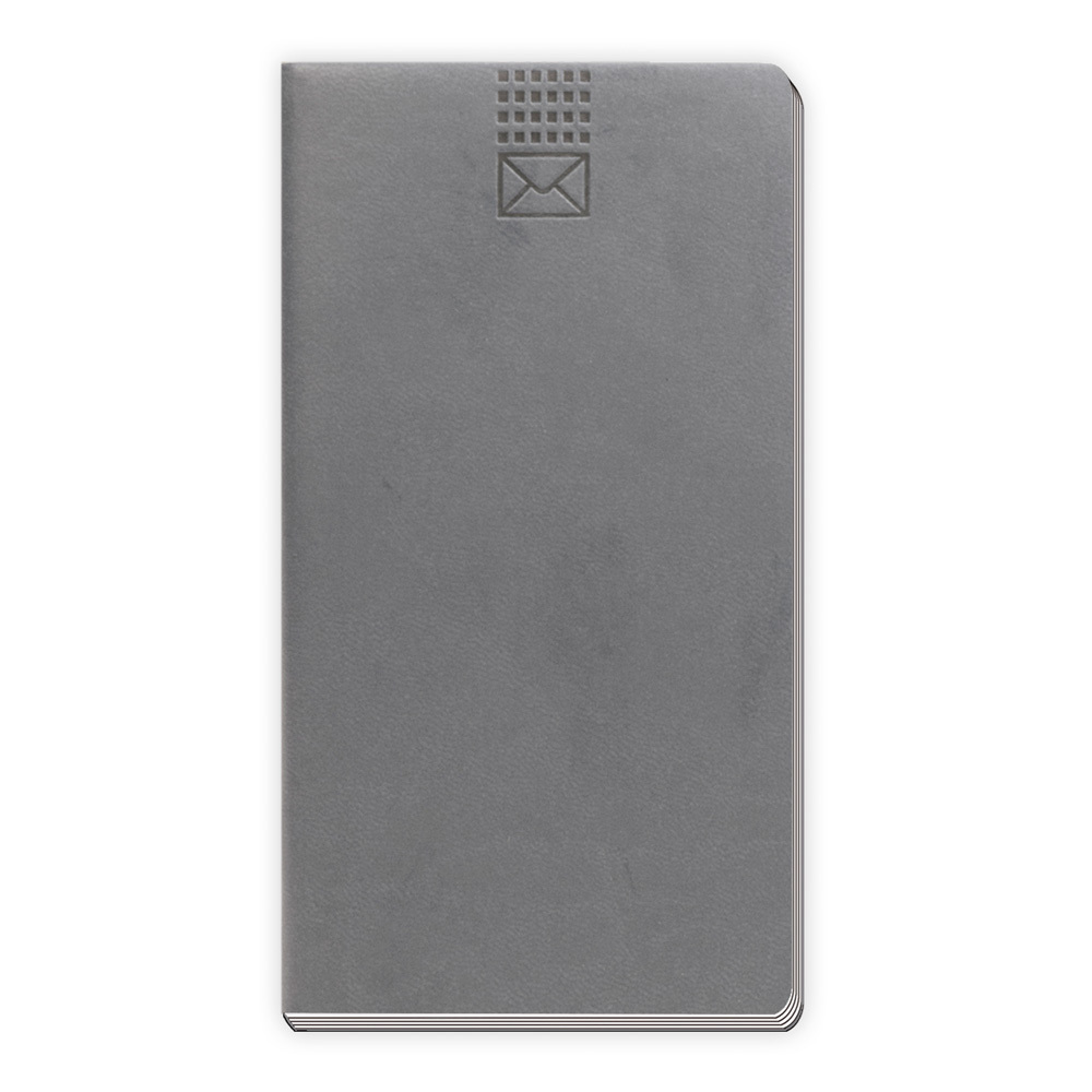 Trötsch Adressbuch Soft Touch Slim Anthrazit main product photo
