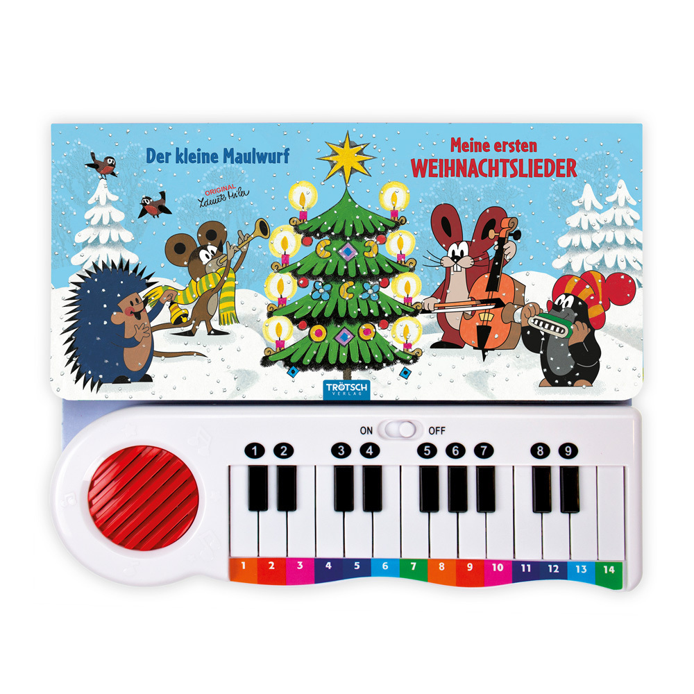 Trötsch Der kleine Maulwurf Klavierbuch Meine ersten Weihnachtslieder main product photo
