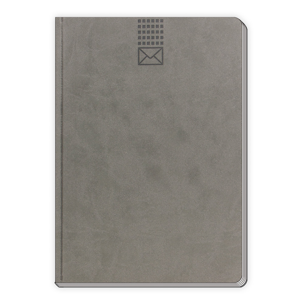 Trötsch Adressbuch Soft Touch A5 Anthrazit main product photo
