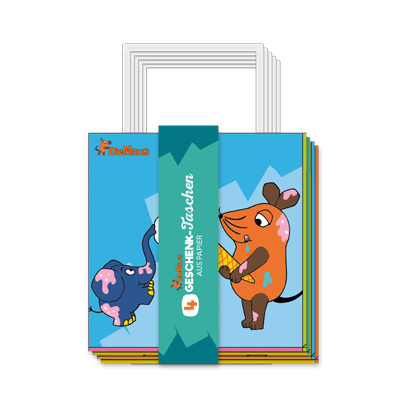 Trötsch die Maus Papiertaschenset medium 4er Set main product photo