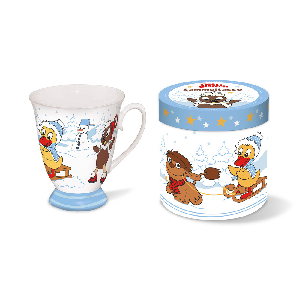 Trötsch Pittiplatsch Sammeltasse Winter main product photo