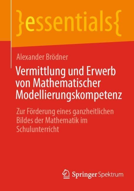 Vermittlung und Erwerb von Mathematischer Modellierungskompetenz main product photo