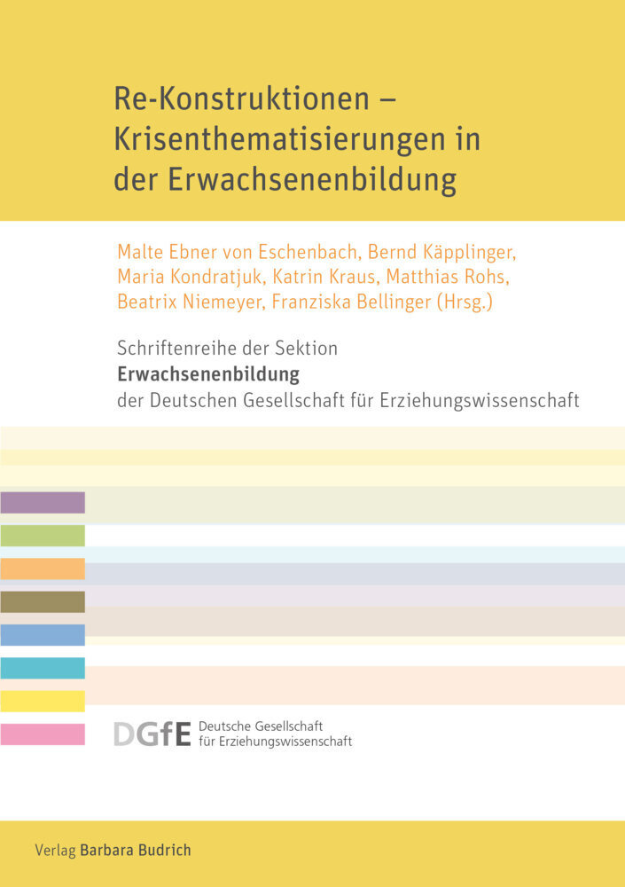 Re-Konstruktionen - Krisenthematisierungen in der Erwachsenenbildung main product photo