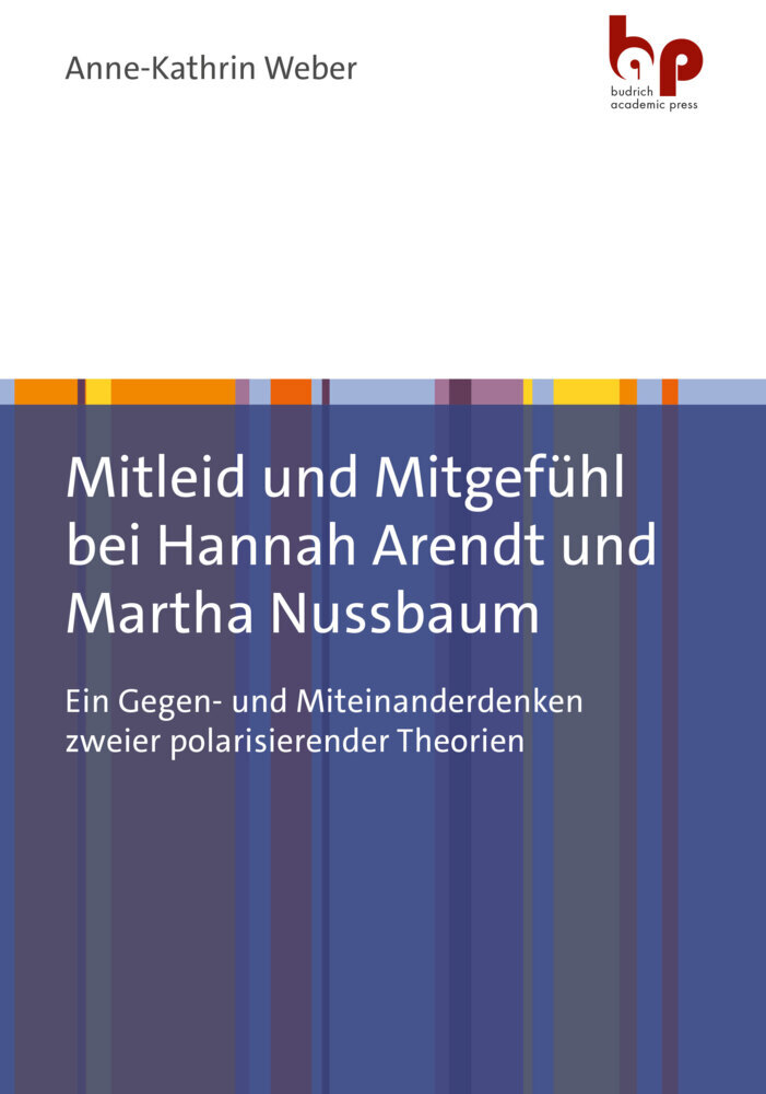 Mitleid und Mitgefühl bei Hannah Arendt und Martha Nussbaum main product photo