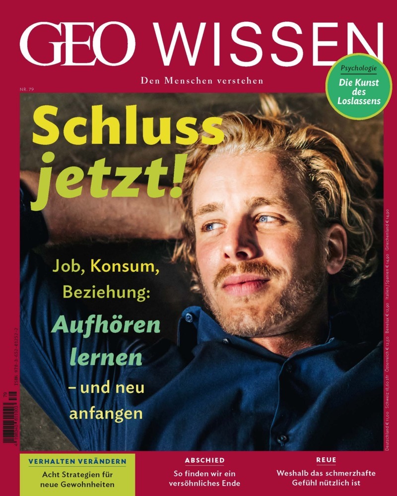 GEO Wissen / GEO Wissen 79/2023 - Loslassen main product photo
