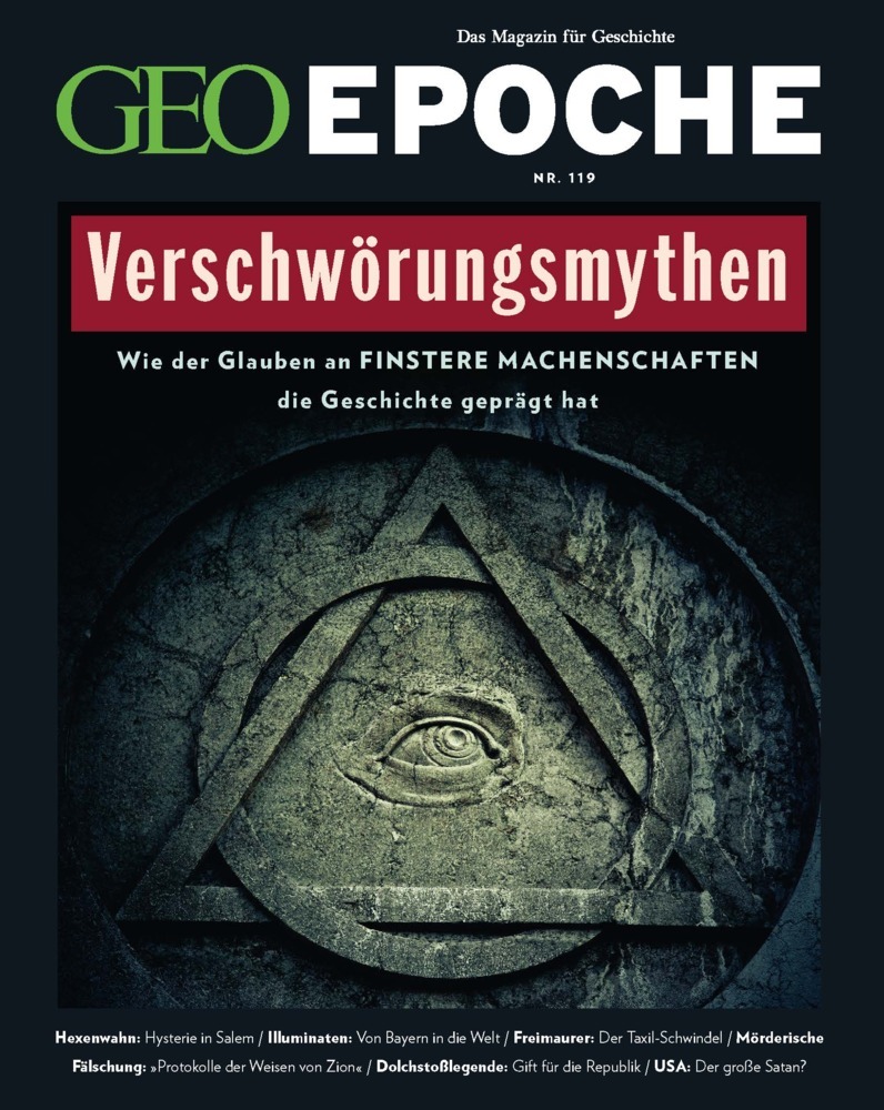 GEO Epoche / GEO Epoche 119/2023 - Verschwörungsmythen main product photo