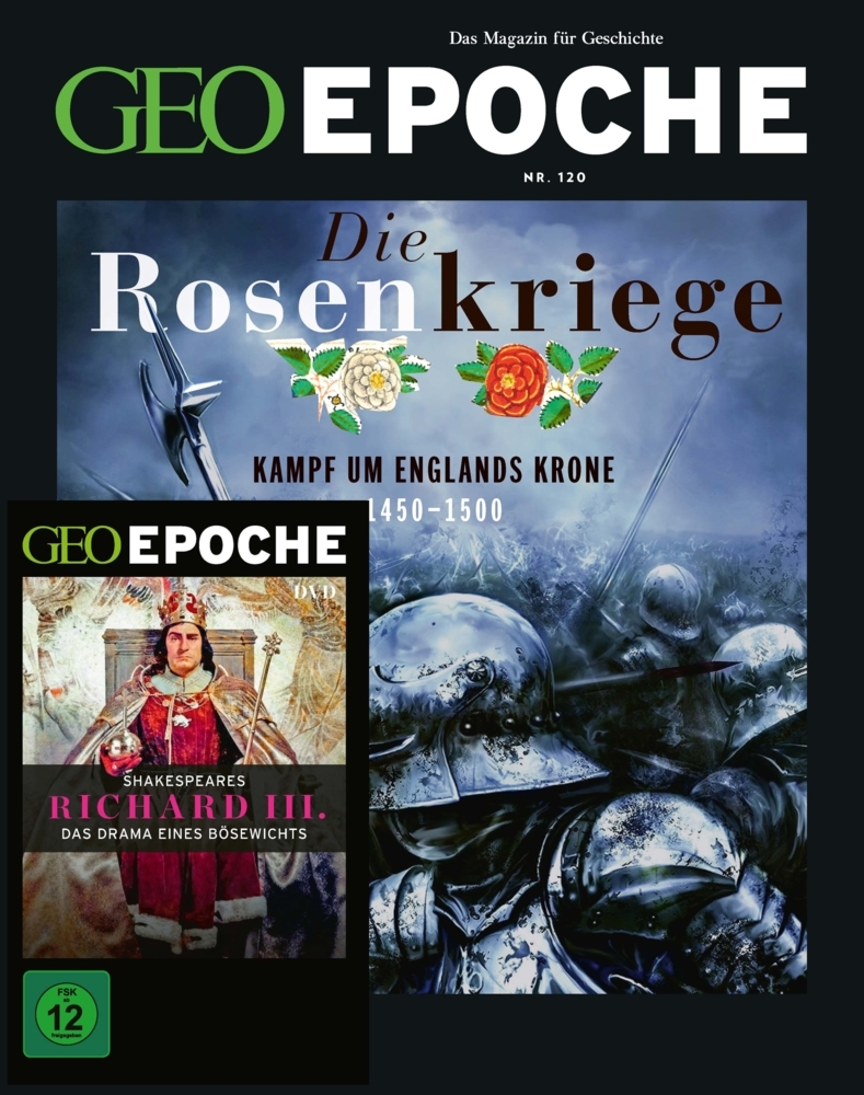 GEO Epoche (mit DVD) / GEO Epoche mit DVD 120/2023 - Die Rosenkriege main product photo