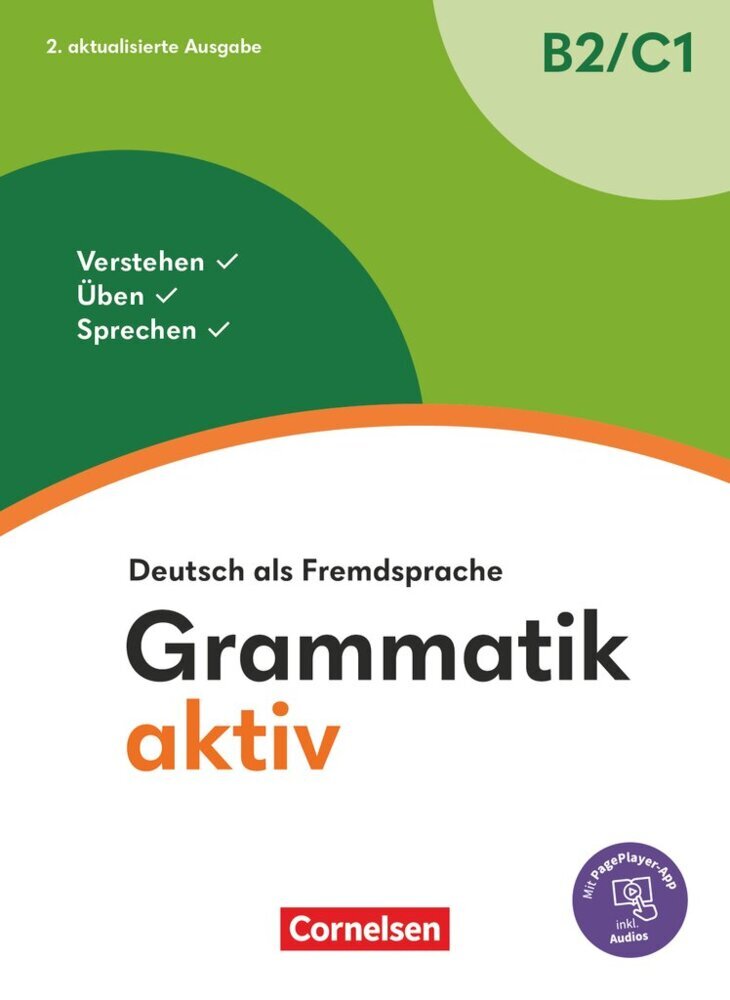 Grammatik aktiv - Deutsch als Fremdsprache - 2. aktualisierte Ausgabe - B2/C1 main product photo