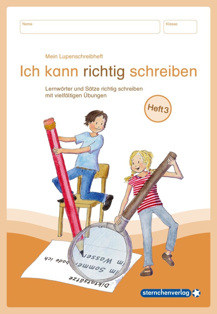 Mein Lupenschreibheft 3 - Ich kann richtig schreiben - main product photo