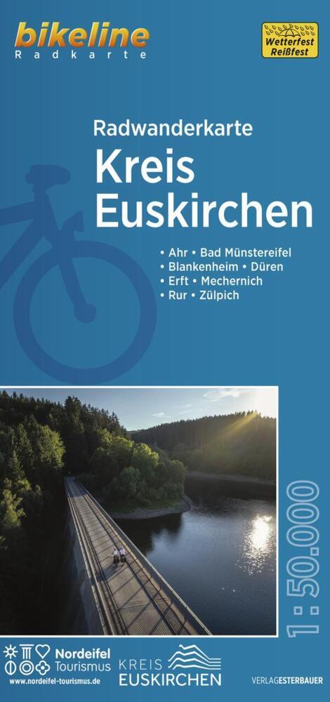 Radwanderkarte Kreis Euskirchen main product photo