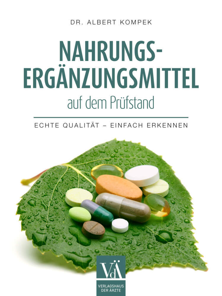 Nahrungsergänzungsmittel auf dem Prüfstand main product photo