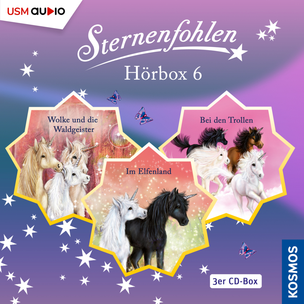 Die große Sternenfohlen Hörbox Folgen 16-18 (3 Audio CDs), 3 Audio-CD main product photo