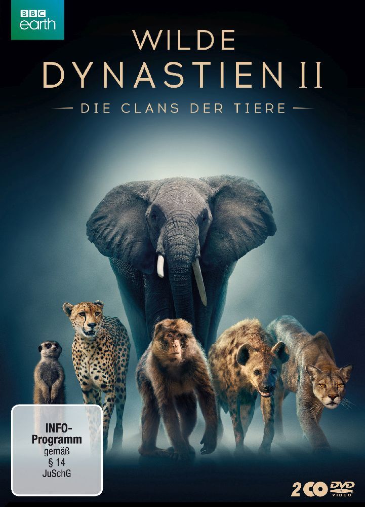 Wilde Dynastien - Die Clans der Tiere. Tl.2, 2 DVD main product photo