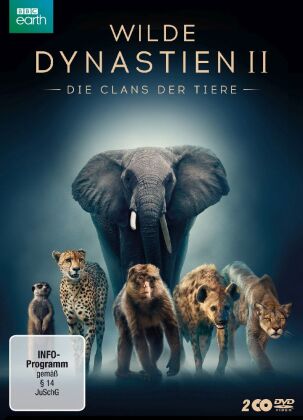 Wilde Dynastien - Die Clans der Tiere. Tl.2, 2 DVD