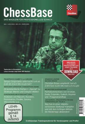 ChessBase Magazin 213, m. 1 Buch, 1 DVD-ROM