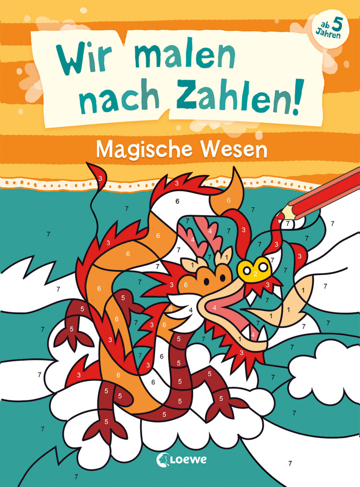 Wir malen nach Zahlen! - Magische Wesen main product photo