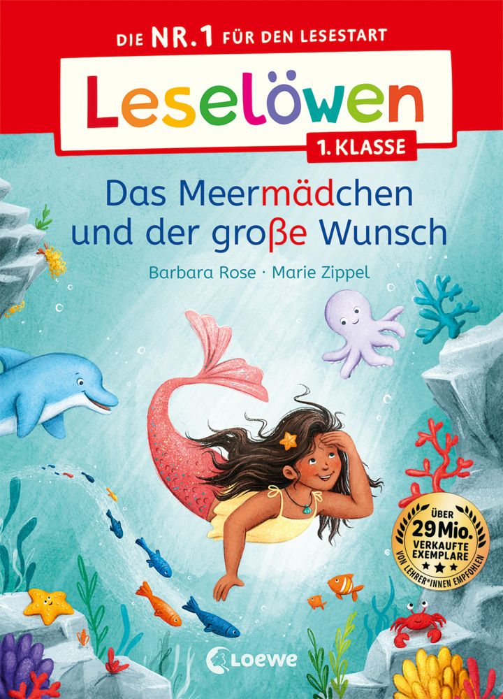 Leselöwen 1. Klasse - Das Meermädchen und der große Wunsch main product photo