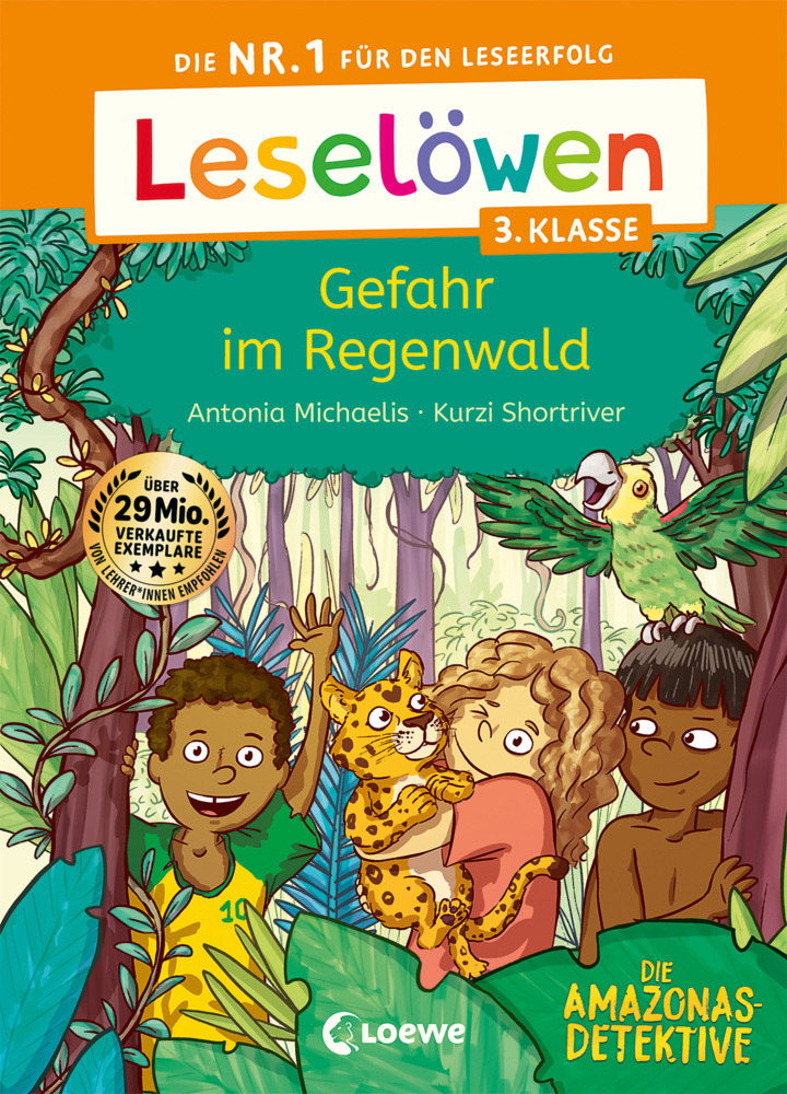 Leselöwen 3. Klasse - Amazonas-Detektive: Gefahr im Regenwald main product photo