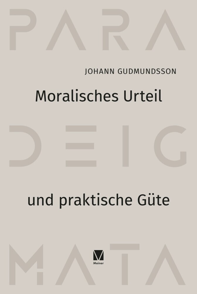 Moralisches Urteil und praktische Güte main product photo