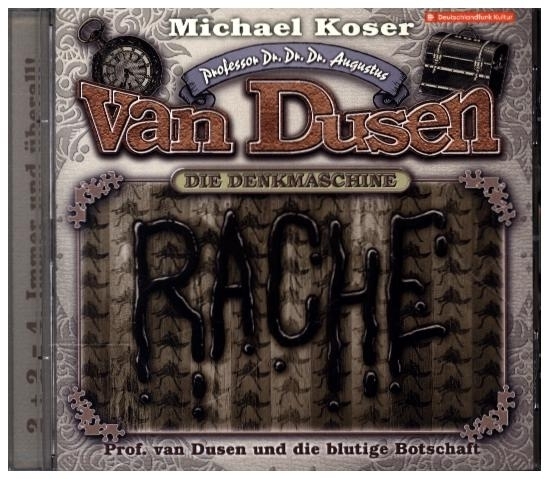 Professor van Dusen und die blutige Botschaft, 1 Audio-CD main product photo