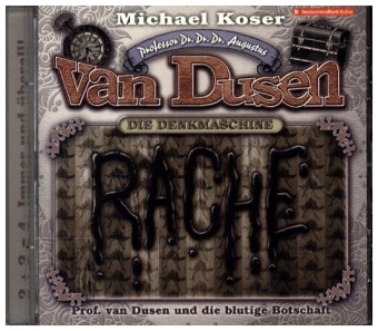 Professor van Dusen und die blutige Botschaft, 1 Audio-CD