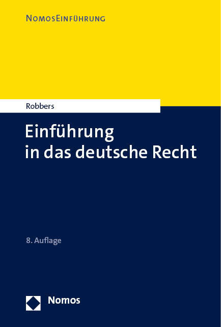 Einführung in das deutsche Recht main product photo