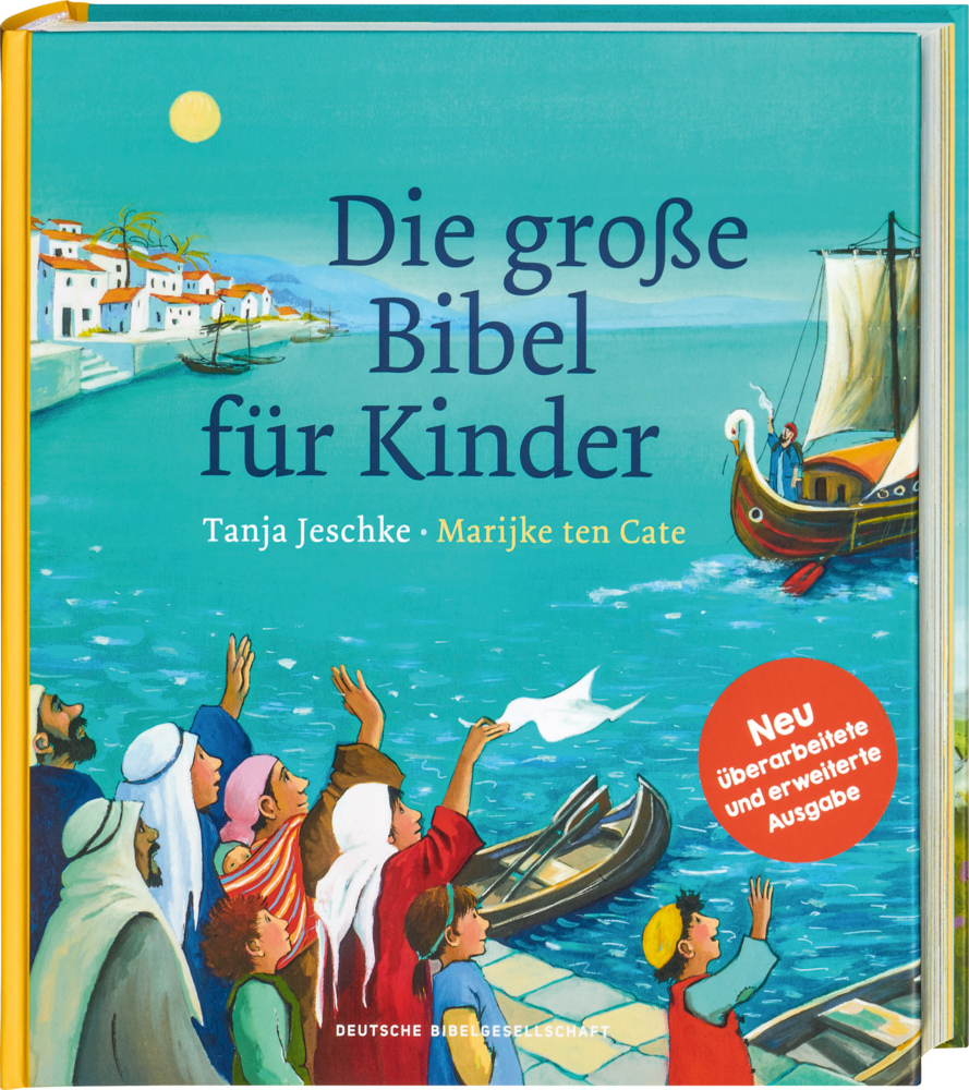 Die große Bibel für Kinder. Von der Schöpfungsgeschichte bis zum Pfingstwunder: 36 Bibelgeschichten mit doppelseitigen Bildern & leicht verständlichen Texten zum Vorlesen für Kinder ab 4 Jahren main product photo