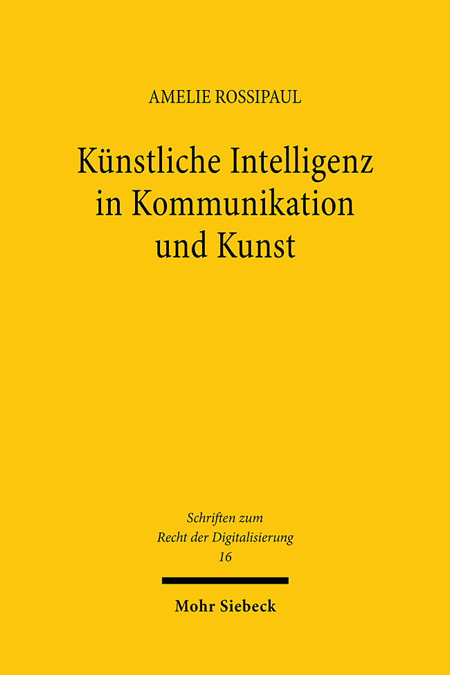 Künstliche Intelligenz in Kommunikation und Kunst main product photo