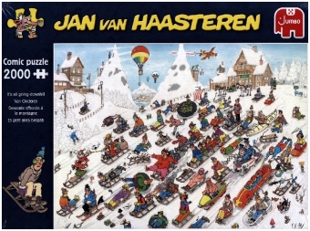 Jan van Haasteren - Es geht nur bergab