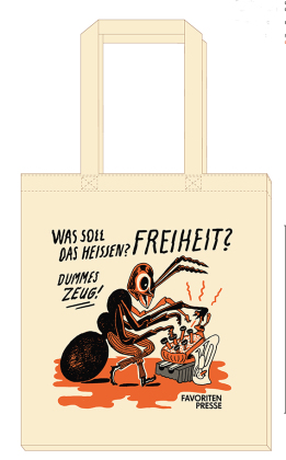 Künstlertasche "Aus dem Tagebuch einer Ameise"
