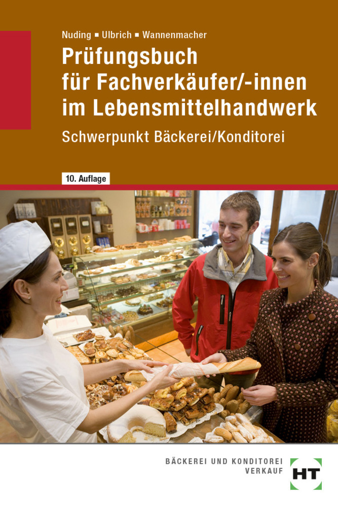Prüfungsbuch für Fachverkäufer /-innen im Lebensmittelhandwerk main product photo