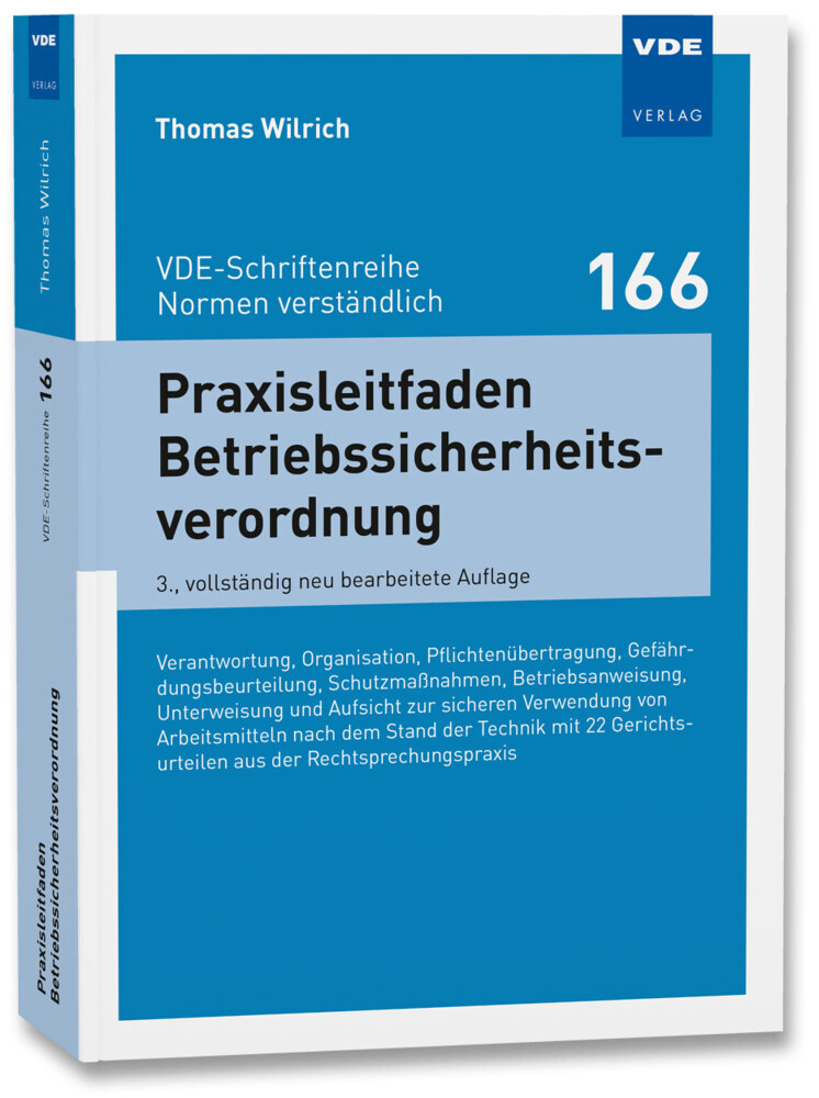 Praxisleitfaden Betriebssicherheitsverordnung main product photo