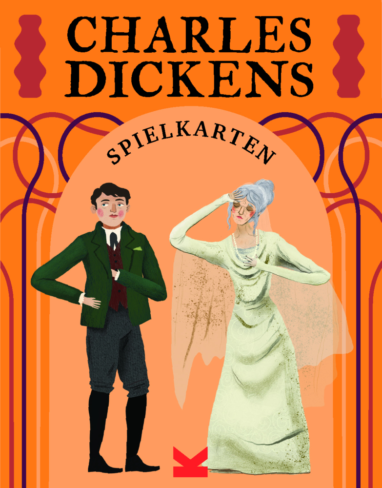 Charles Dickens Spielkarten main product photo