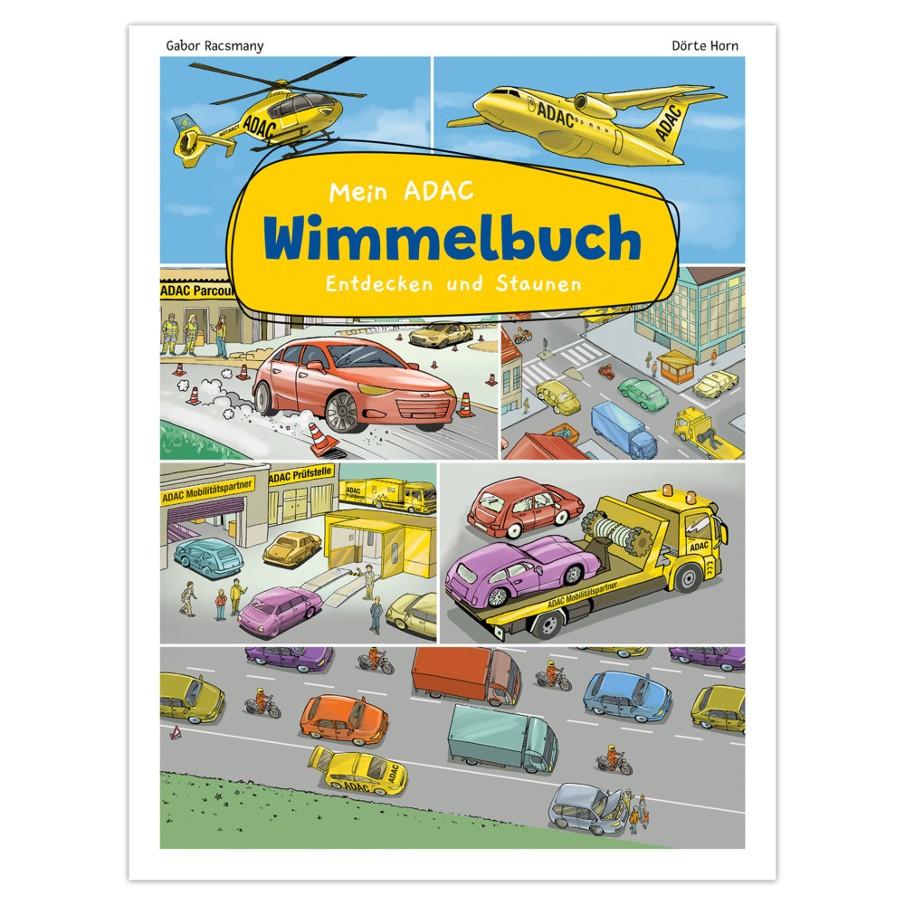 Mein ADAC Wimmelbuch - Entdecken und Staunen main product photo