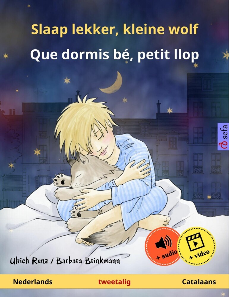 Slaap lekker, kleine wolf - Que dormis bé, petit llop (Nederlands - Catalaans) main product photo