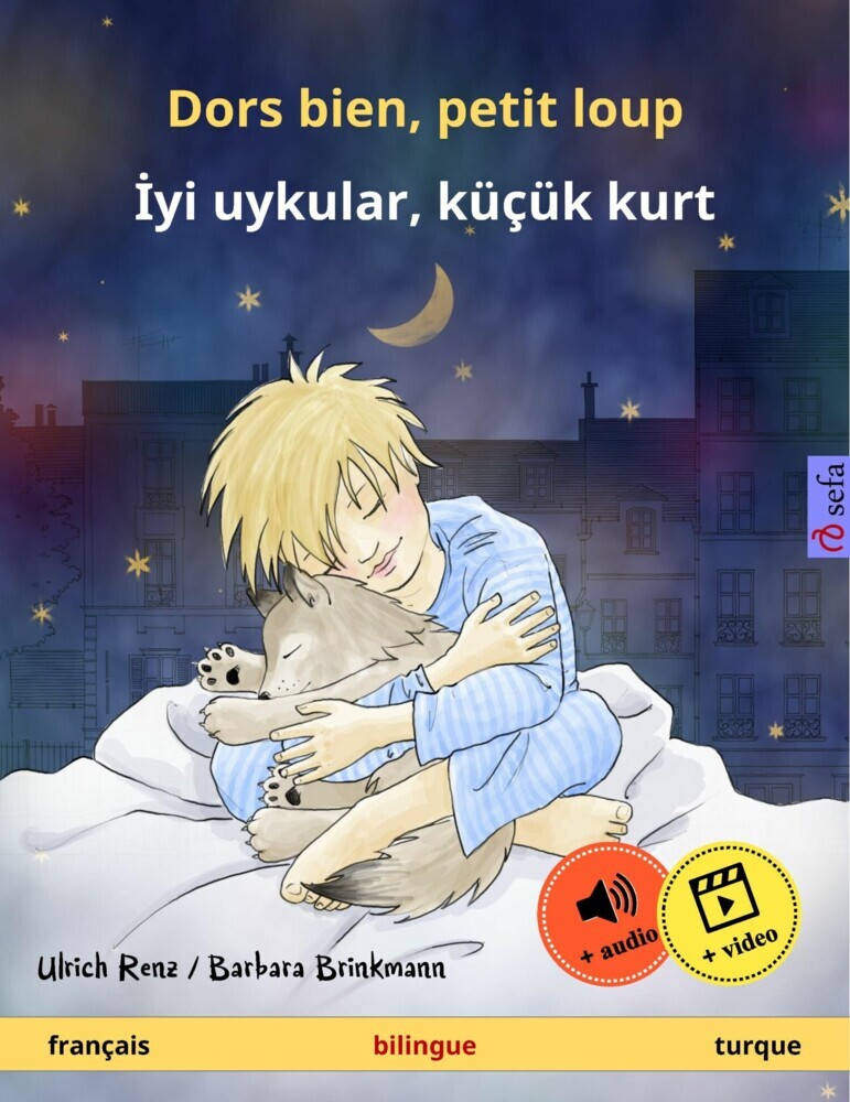 Dors bien, petit loup - ?yi uykular, küçük kurt (français - turque) main product photo