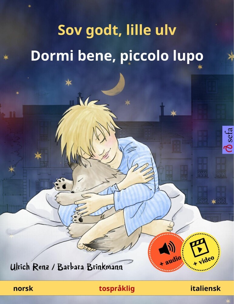 Sov godt, lille ulv - Dormi bene, piccolo lupo (norsk - italiensk) main product photo