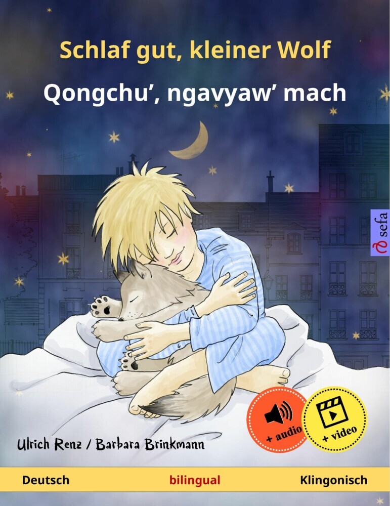 Schlaf gut, kleiner Wolf - Qongchu', ngavyaw' mach (Deutsch - Klingonisch) main product photo